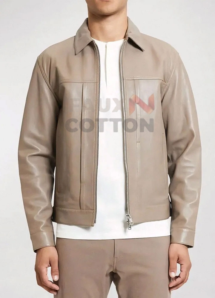 With Love 2 Desmond Chiam (Nick Zhao) Beige Jacket